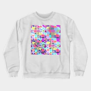 Abstract colorful pattern Crewneck Sweatshirt